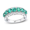 Thumbnail Image 0 of Le Vian Natural Emerald Ring 1/3 ct tw Diamonds Platinum