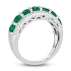 Thumbnail Image 2 of Le Vian Natural Emerald Ring 1/3 ct tw Diamonds Platinum