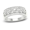 Thumbnail Image 1 of Diamond Wedding Band 1/8 ct tw Round 14K White Gold