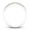 Thumbnail Image 4 of Diamond Wedding Band 1/8 ct tw Round 14K White Gold