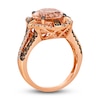 Thumbnail Image 1 of Le Vian Natural Morganite Ring 1 ct tw Diamonds 14K Strawberry Gold