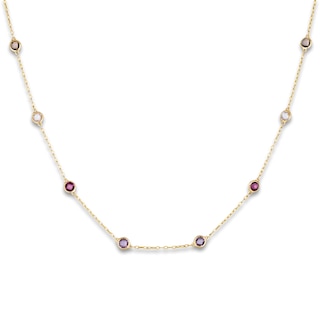 Deja Vu 14ct White Gold Ruby & Akoya Pearl Necklace – Walker & Hall