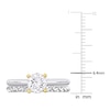 Thumbnail Image 3 of Y-Knot Diamond Bridal Set 1 ct tw Round 14K White Gold (I/I1)