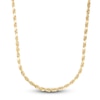 Thumbnail Image 1 of Men's Solid Diamond-Cut Rope Chain Necklace 14K Yellow Gold 22&quot; 5.4mm