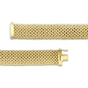 Thumbnail Image 3 of LUXE by Italia D'Oro Riso Bracelet 18K Yellow Gold 7.25&quot; 18.0mm