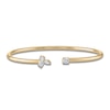 Thumbnail Image 1 of Diamond Bangle Bracelet 1/2 ct tw 10K Yellow Gold