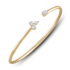 Thumbnail Image 2 of Diamond Bangle Bracelet 1/2 ct tw 10K Yellow Gold