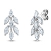 Thumbnail Image 2 of Marquise-Cut Diamond Drop Earrings 1-1/2 ct tw 14K White Gold