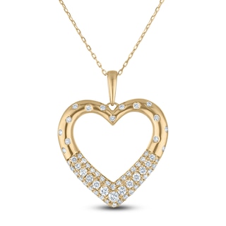 Le Vian Dolce D'Oro Chocolate Diamond Heart Pendant Necklace 1-1/4