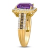 Thumbnail Image 2 of Le Vian Natural Amethyst & Diamond Ring 1/2 ct tw 14K Honey Gold