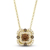 Thumbnail Image 1 of Le Vian Diamond Necklace 1 ct tw 14K Honey Gold