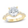 Thumbnail Image 0 of Pnina Tornai Lab-Created Diamond Round-Cut Engagement Ring 4-3/8 ct tw 14K Yellow Gold