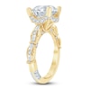 Thumbnail Image 2 of Pnina Tornai Lab-Created Diamond Round-Cut Engagement Ring 4-3/8 ct tw 14K Yellow Gold