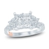 Thumbnail Image 1 of Pnina Tornai Princess-Cut Quad Diamond Engagement Ring 2-1/6 ct tw 14K White Gold