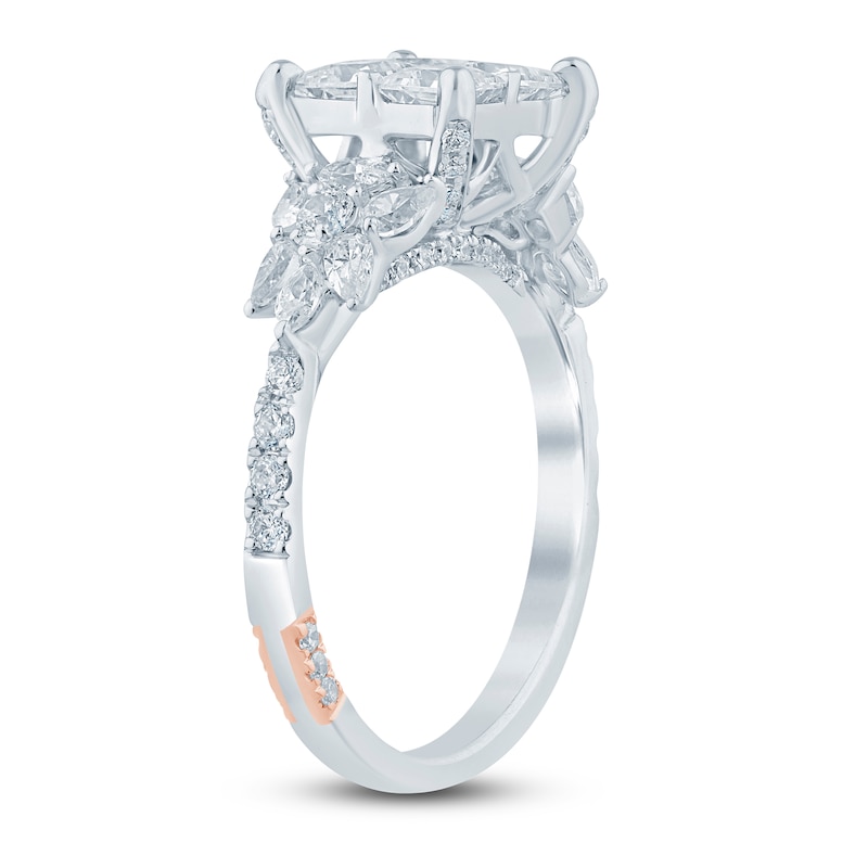 Main Image 2 of Pnina Tornai Princess-Cut Quad Diamond Engagement Ring 2-1/6 ct tw 14K White Gold