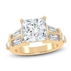 Thumbnail Image 1 of Princess-Cut Created By Jared Studio Lab-Created Diamond Engagement Ring 4-1/2 ct tw 14K Yellow Gold