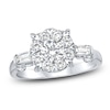 Thumbnail Image 1 of Brilliant Moments Round-Cut Diamond Halo Engagement Ring 1 ct tw 18K White Gold