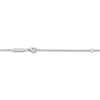 Thumbnail Image 3 of Unspoken Diamond Halo Necklace 1-1/4 ct tw 14K White Gold 18&quot;