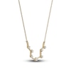 Thumbnail Image 2 of Diamond Aquarius Constellation Pendant Necklace 1/6 ct tw Round 14K Yellow Gold