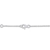 Thumbnail Image 2 of Diamond Bar Necklace 1/2 ct tw Round 14K White Gold 16&quot;