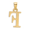 Thumbnail Image 3 of Initial F Necklace 14K Yellow Gold 18&quot;