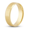 Thumbnail Image 2 of Men's Beveled Edge Wedding Band 14K Yellow Gold