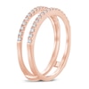 Thumbnail Image 1 of Diamond Anniversary Enhancer Band 1/4ct tw Round 14K Rose Gold