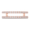 Thumbnail Image 2 of Diamond Anniversary Enhancer Band 1/4ct tw Round 14K Rose Gold