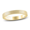 Thumbnail Image 0 of High-Polish Textured Wedding Band 14K Yellow Gold 2.90mm