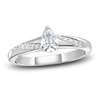 Thumbnail Image 0 of Pear-Shaped Diamond Engagement Ring 5/8 ct tw 14K White Gold