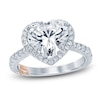 Thumbnail Image 1 of Pnina Tornai Lab-Created Diamond Heart-Shaped Engagement Ring 3-5/8 ct tw 14K White Gold