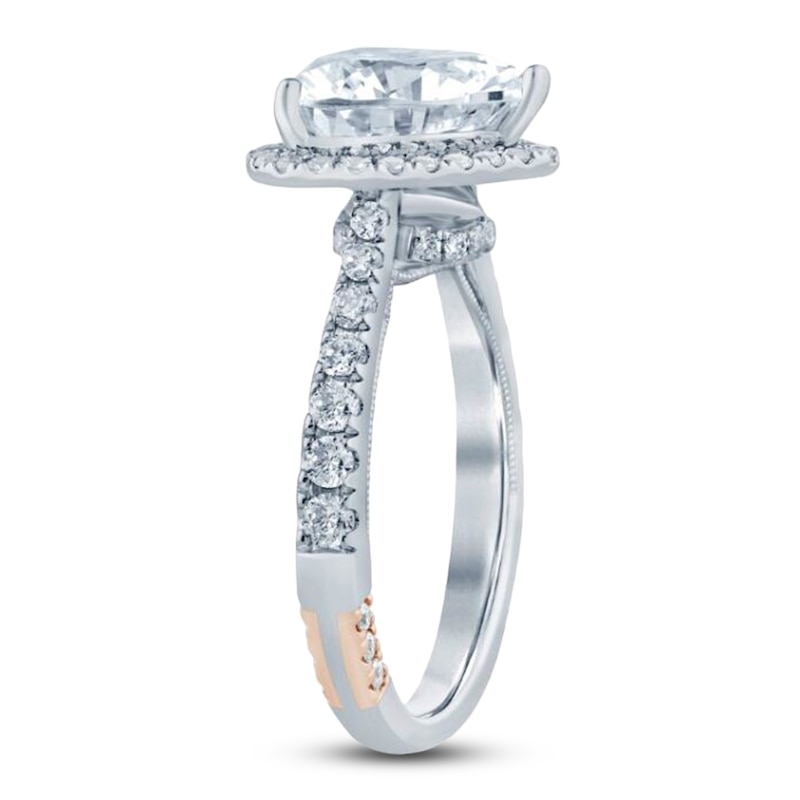 Main Image 2 of Pnina Tornai Lab-Created Diamond Heart-Shaped Engagement Ring 3-5/8 ct tw 14K White Gold