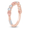 Thumbnail Image 2 of Pnina Tornai Pear-Shaped Natural Morganite & Round-Cut Diamond Anniversary Ring 1/2 ct tw 14K Rose Gold