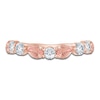 Thumbnail Image 3 of Pnina Tornai Pear-Shaped Natural Morganite & Round-Cut Diamond Anniversary Ring 1/2 ct tw 14K Rose Gold