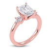 Thumbnail Image 2 of Radiant-Cut Created By Jared Studio Lab-Created Diamond Engagement Ring 2-1/6 ct tw 14K Rose Gold