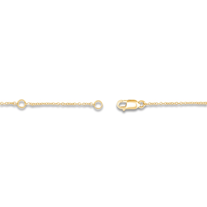 Main Image 3 of Children's Bow Bracelet 14K Yellow Gold 6&quot;