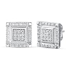 Thumbnail Image 1 of Men's Stud Earrings 1/5 ct tw Diamonds 10K White Gold