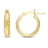 Thumbnail Image 1 of Hoop Earrings 14K Yellow Gold 15mm