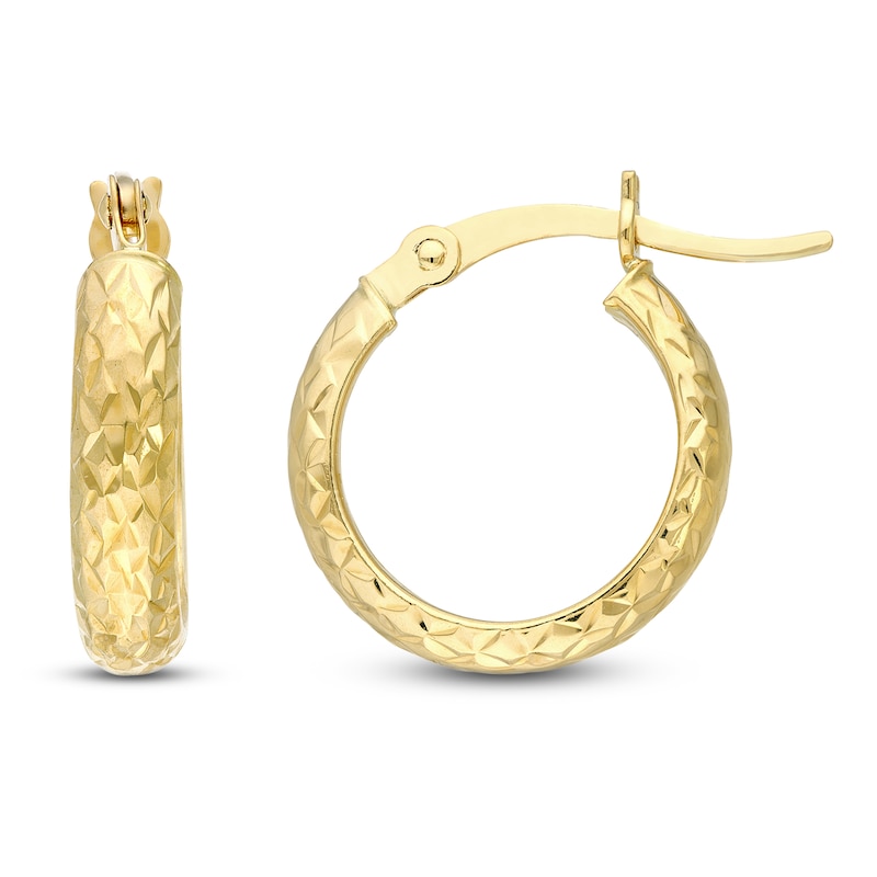 Hoop Earrings 14K Yellow Gold 15mm | Jared