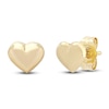 Thumbnail Image 2 of Heart Earrings 14K Yellow Gold