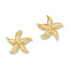 Thumbnail Image 1 of Starfish Earrings 14K Yellow Gold