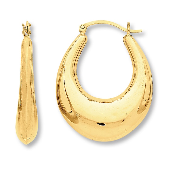 Hoop Earrings 14K Yellow Gold | Jared