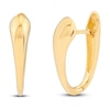 Thumbnail Image 1 of Teardrop Huggie Earrings 14K Yellow Gold