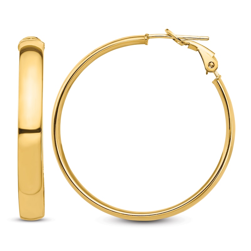 Main Image 1 of Hoop Earrings 14K Yellow Gold