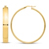 Thumbnail Image 1 of Lightweight Tube Hoop Earrings 14K Yellow Gold 40mm