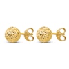 Thumbnail Image 2 of Diamond-Cut Ball Earrings 14K Yellow Gold