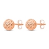 Thumbnail Image 2 of Diamond-Cut Ball Earrings 14K Rose Gold