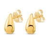 Thumbnail Image 2 of Teardrop Stud Earrings 14K Yellow Gold