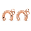 Thumbnail Image 1 of Tube Stud Earrings 14K Rose Gold