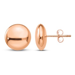 Ball Stud Earrings 5mm 14K Yellow Gold